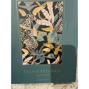 BNIB Jaguar‎ 1000 Piece Jigsaw Puzzle Gold Foil Sealed